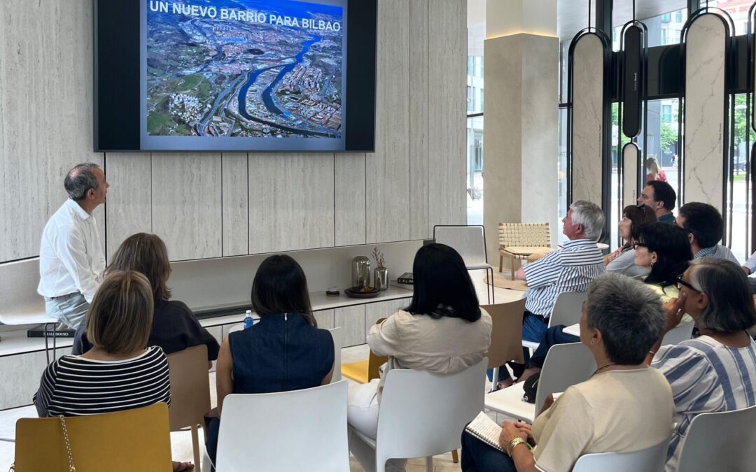 ARRANCA EL CICLO “RETOS URBANOS BILBAO-BIZKAIA” EN COLABORACIÓN CON COSENTINO CON UN ENCUENTRO SOBRE LA ISLA DE ZORROTZAURRE