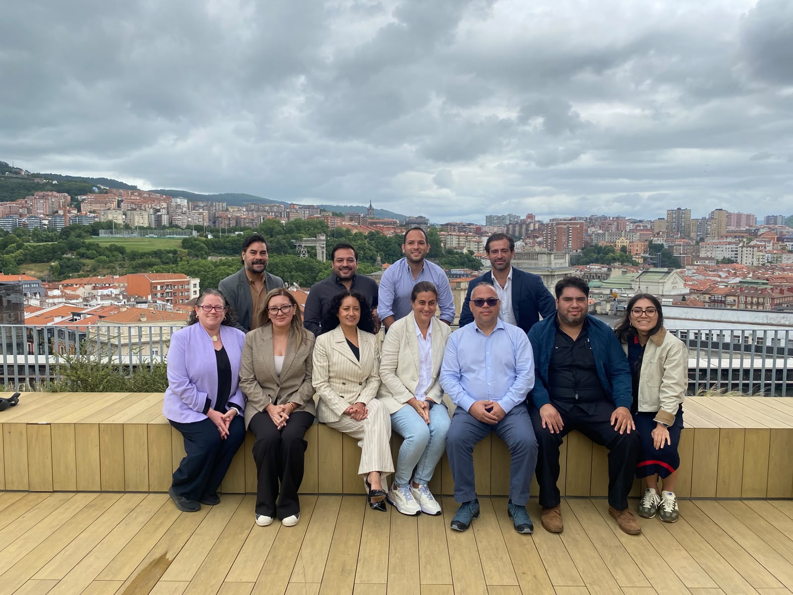 UNA DELEGACIÓN CENTROAMERICANA DE LA FUNDACIÓN FRIEDRICH NAUMANN PROFUNDIZA EN EL MODELO DE TRANSFORMACIÓN DE BILBAO DE LA MANO DE BUCD
