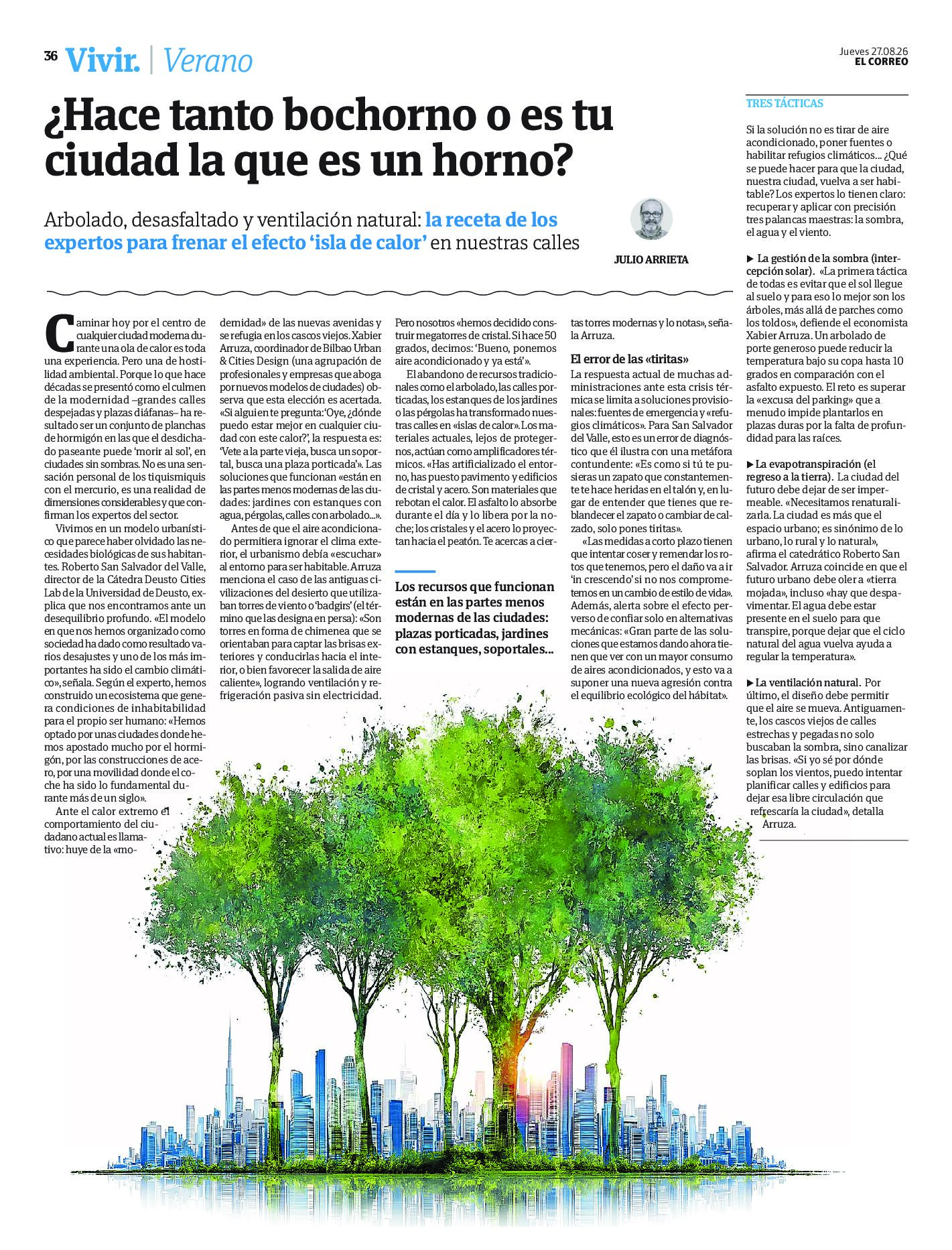 ¿Hace tanto bochorno o es tu ciudad la que es un horno?